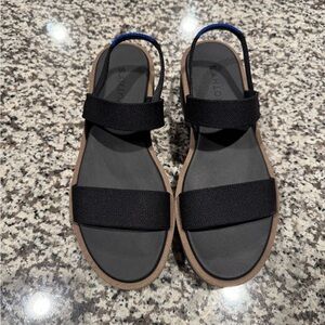 Rothy’s lightweight wedge sandals